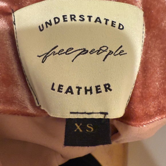 Free People Rust and Beige Teddy Jacket - Picture 4 of 7